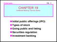 Initial public offerings (IPO) PowerPoint PPT Presentation