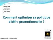 Comment optimiser sa politique d