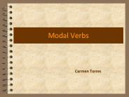 Modal Verbs