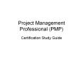 Project Management Professional (PMP) PowerPoint PPT Presentation