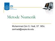 Metode Numerik