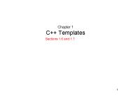 Chapter 1 C   Templates