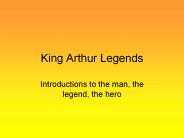 King Arthur Legends