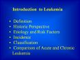 Introduction to Leukemia PowerPoint PPT Presentation