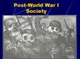 Post-World War I Society PowerPoint PPT Presentation
