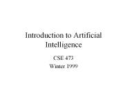 Introduction to Artificial Intelligence