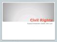 Civil Rights PowerPoint PPT Presentation