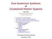 Dual Quaternion Synthesis