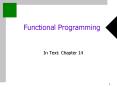 Functional Programming PowerPoint PPT Presentation