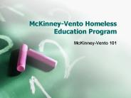 McKinney-Vento Homeless Education Program