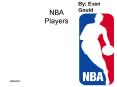NBA Players PowerPoint PPT Presentation