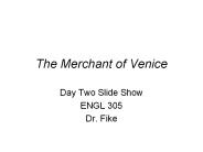 The Merchant of Venice