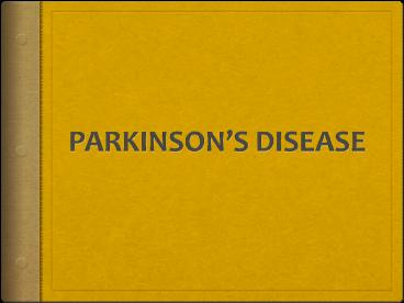 PARKINSON
