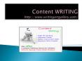 content writing PowerPoint PPT Presentation