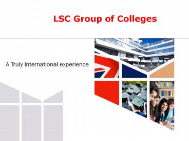 Study with LSC London | Highly Trusted College In London