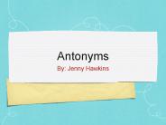 Antonyms