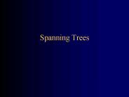 Spanning Trees