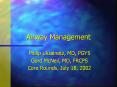 Airway Management PowerPoint PPT Presentation