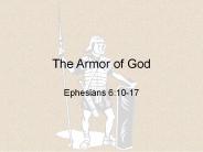 The Armor of God