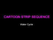 CARTOON STRIP SEQUENCE