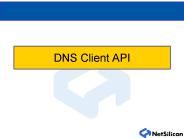 DNS Client API