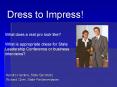 Dress to Impress! PowerPoint PPT Presentation