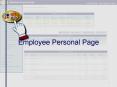 Employee Personal Page PowerPoint PPT Presentation