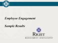 Employee Engagement Sample Results PowerPoint PPT Presentation