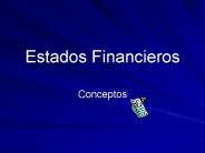 Estados Financieros