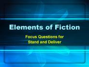 Elements of Fiction