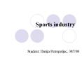 Sports industry PowerPoint PPT Presentation