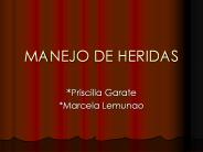 MANEJO DE HERIDAS
