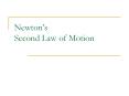 Newton PowerPoint PPT Presentation