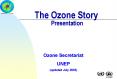 The Ozone Story  Presentation PowerPoint PPT Presentation