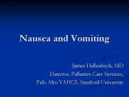 Nausea and Vomiting