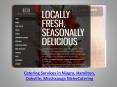 Catering Services in Niagra, Hamilton, Oakville, Mississauga NicheCatering PowerPoint PPT Presentation