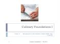 Class 1:Introduction to the Kitchen; Knife Skills; Egg Cookery PowerPoint PPT Presentation