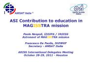 HAMTV Proposta AMSAT Italia