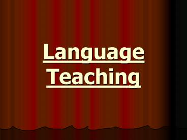 presentation player overlay