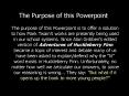The purpose of this Powerpoint is to offer a solution to how Mark Twain PowerPoint PPT Presentation