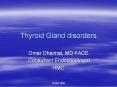 Thyroid Gland disorders PowerPoint PPT Presentation