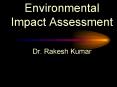 Environmental Impact Assessment PowerPoint PPT Presentation