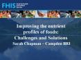 Improving the nutrient profiles of foods: PowerPoint PPT Presentation