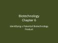 Biotechnology Chapter 6 PowerPoint PPT Presentation