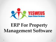 ERP For Property Management Software
