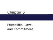 Friendship, Love,