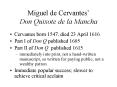 Miguel de Cervantes PowerPoint PPT Presentation