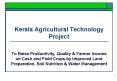 Kerala Agricultural Technology Project PowerPoint PPT Presentation