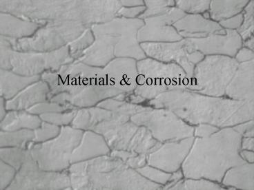 Materials