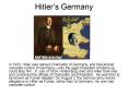 Hitler PowerPoint PPT Presentation